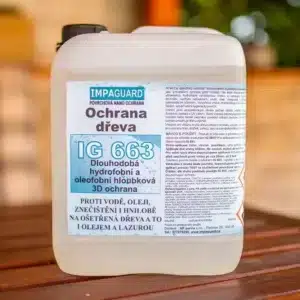 IG 663 - Keményfa hidrofób és oleofób nano védelme